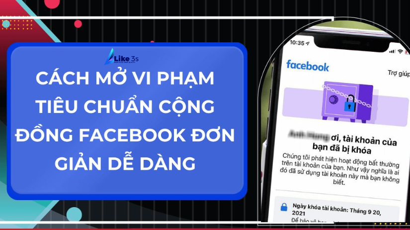 fanpage bị vi phạm tiêu chuẩn cộng đồng